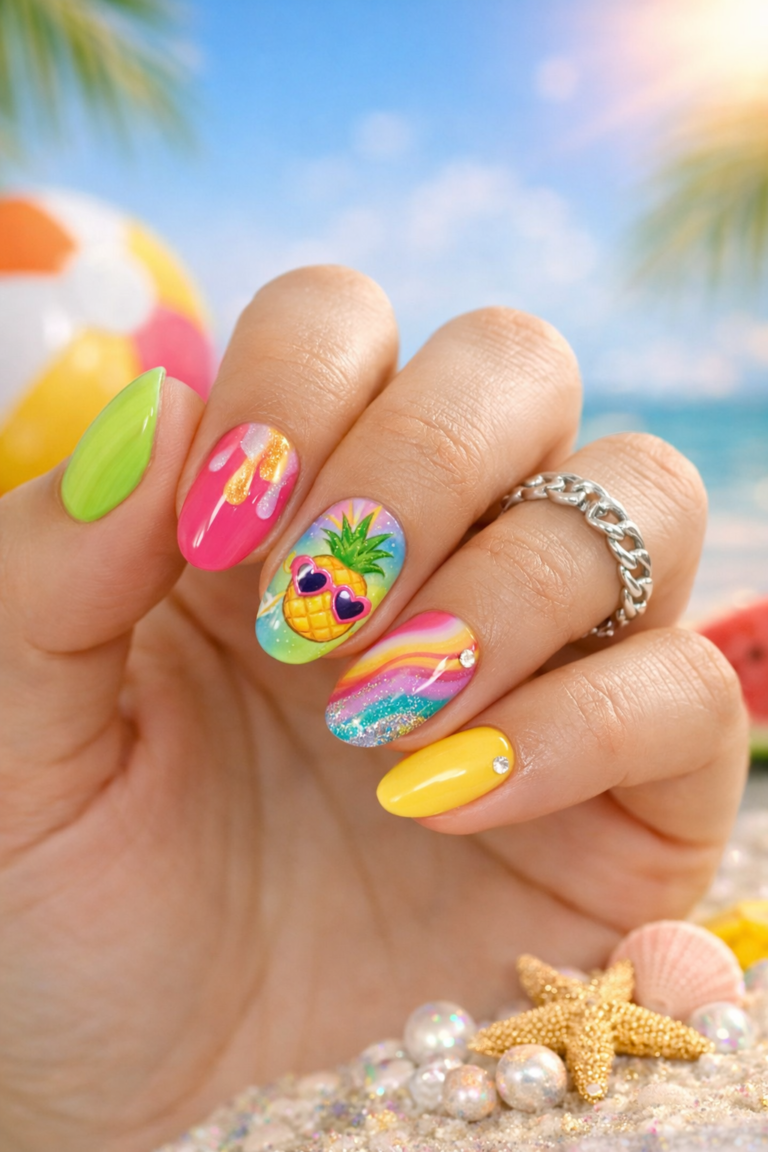 15+ Best Bright Summer Nail Designs 2026 That Demand Attention