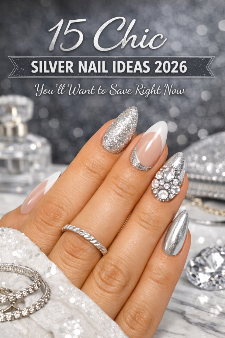 15+ Best Chic Silver Nail Ideas 2026 You’ll Want to Save Right Now