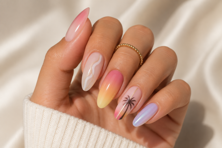 15+ Best Gel Summer Nail Designs 2026 That Last All Season Long
