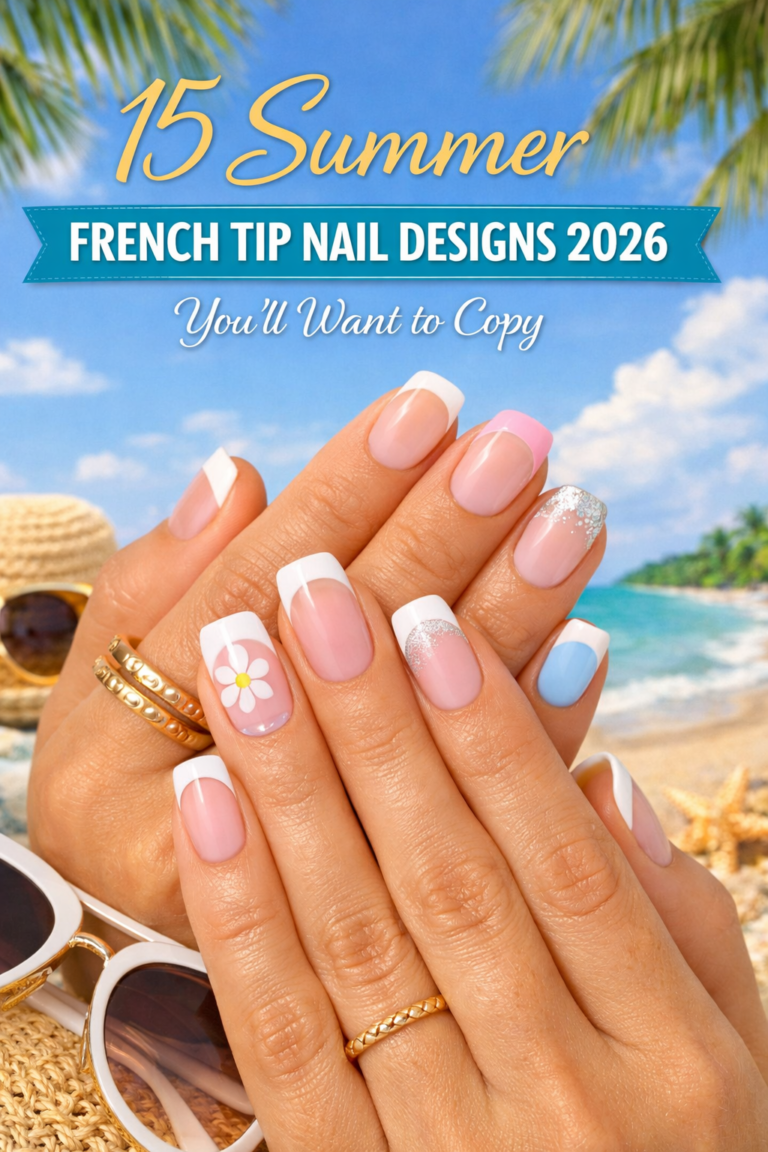 15 Summer French Tip Nail Designs 2026 You'll Want to Copy