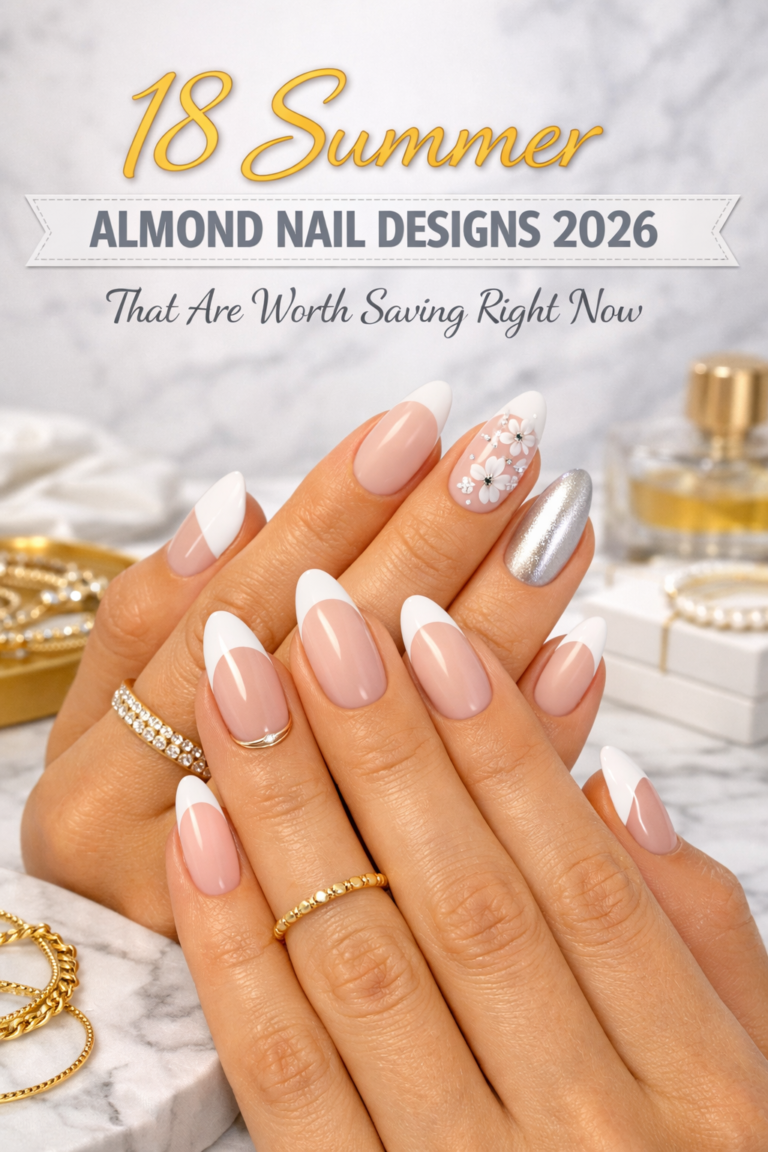 18+ Best Summer Almond Nail Designs That Are Worth Saving Right Now