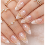 15+ Best Sheer Nude Pearl Shimmer Nails That Look Quietly Expensive