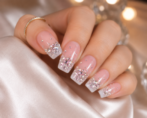 15+ Best French Ombre Nails with Glitter 2026 That Are Effortlessly Elegant