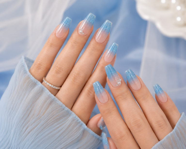 15+ Best Summer Blue Nail Designs 2026 That Look Like the Ocean on Your Fingertips