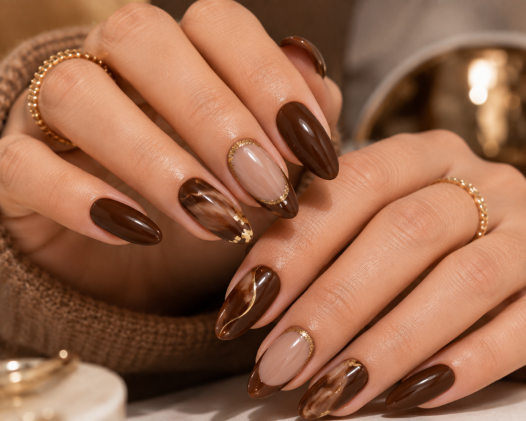 15 Best Elegant Brown Nail Designs 2026 – Chic Ideas